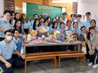 กิจกรรมจิตอาสา โดยนิสิตแพทย์ชั้นปีที่ 5  ณ บ้านทานตะวัน มูลนิธิเด็ก อำเภอสามพราน จังหวัดนครปฐม